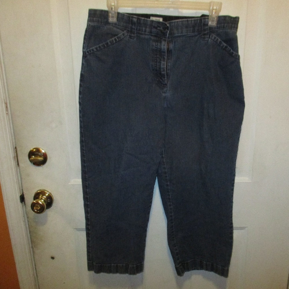 LL BEAN CLASSIC FIT WOMENS JEANS SIZE 14 IN EUC